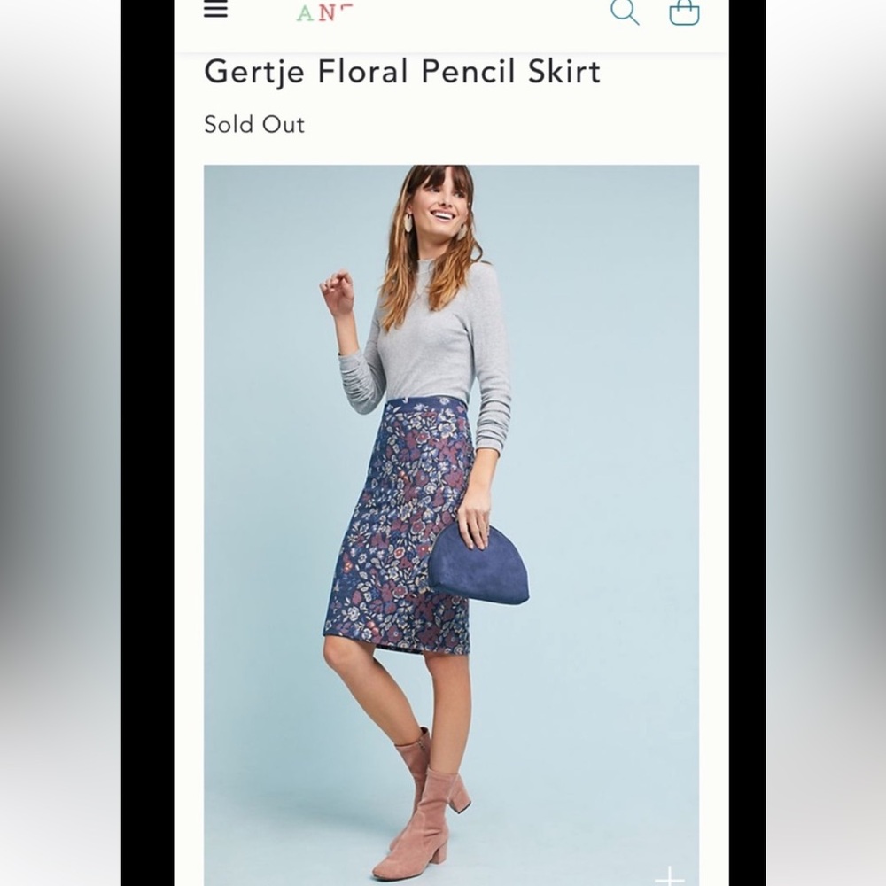Anthropologie Maeve Skirt